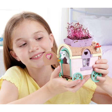 TOMY Einhorn Garten mit Feen-Wagen Сад единорогов с волшебной колесницей