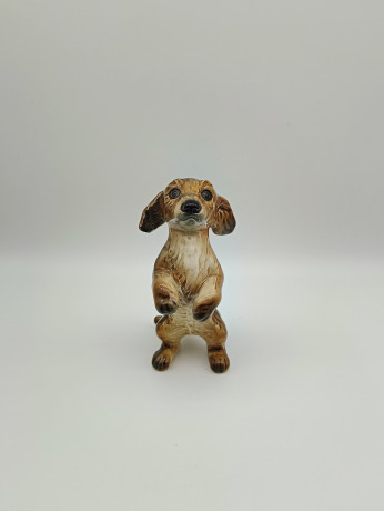 Статуэтка винтажная Goebel "Щенок", фарфор, 13 х 8 см, Германия, 1970-80гг.