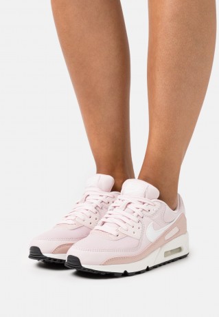Nike Sportswear AIR MAX 90 Sneaker low barely rose/summit white/pink oxford/black AIR MAX 90 низкие кроссовки женские едва розовые/саммит белый/розовый оксфорд/черный