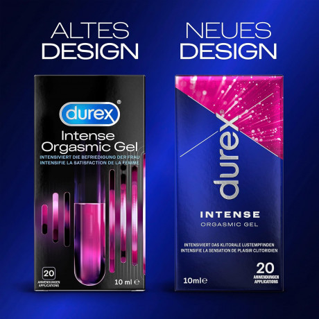 Durex Intense Orgasmic Gel Дюрекс Стимулирующий гель для более интенсивных ощущений и оргазмов, 10 мл