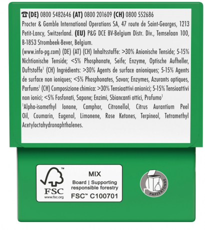 Ariel All-in-1 Vollwaschmittel Flüssig Pods Touch of Unstoppables 15WL, Капсулы для стирки универсальные Ariel All-in-1 c кондиционером Touch of Unstoppables 15шт