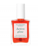 Manucurist Active Glow Cranberry, укрепляющий лак для ногтей с эффектом геля и глянцевого блеска, клюквенный красный, 15 мл