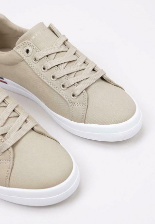 Tommy Hilfiger ESSENTIAL STRIPES Trainers beige ESSENTIAL STRIPES Кроссовки бежевый