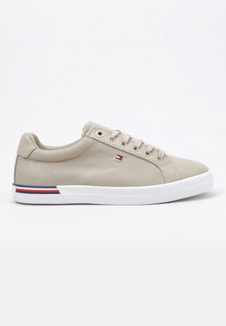 Tommy Hilfiger ESSENTIAL STRIPES Trainers beige ESSENTIAL STRIPES Кроссовки бежевый