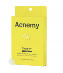 Acnemy Zitproof hydrocolloid single spot patches 36st, Патчи от прыщей Acnemy Zitproof Hydrocolloid Spot Patches, гидроколлоидные, точечное средство от акне, с салициловой кислотой и центеллой, 36 шт