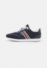Tommy Hilfiger ESSENTIAL RUNNER Trainers space blue ESSENTIAL RUNNER — Кроссовки космический синий