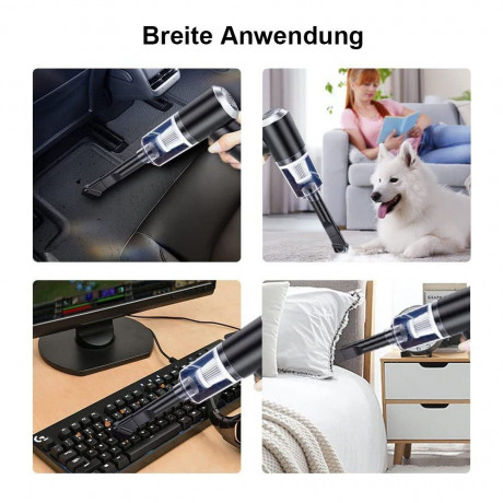 MOUTEN MOUTEN Akku-Hand-und Stielstaubsauger Kabelloser Handstaubsauger fur Auto, Haushalt, Kuche, Tierhaare  Беспроводной ручной пылесос MOUTEN, беспроводной ручной пылесос для автомобилей, дома, кухни, шерсти животных