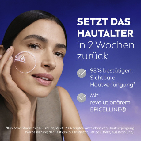NIVEA Cellular Epigenetics Serum Set, 45 ml, Нивеа Набор сывороток для лица, Epicelline, омолаживающий, дневная и ночная, 45 мл