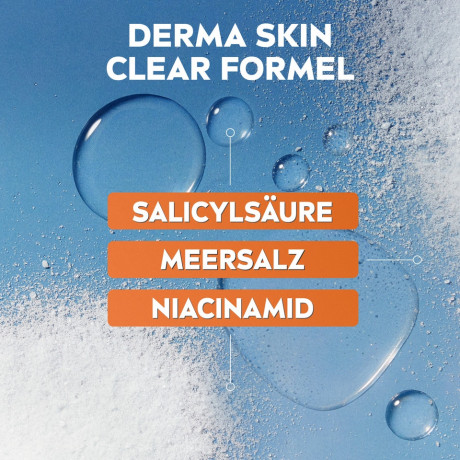 NIVEA Derma Skin Clear Peeling, 150 ml, Нивеа пилинг ниацинамид, салициловая кислота, морская соль 150 мл