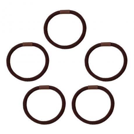 SOHO Amelie Haargummis Dunkelbraun резинки для волос Амели