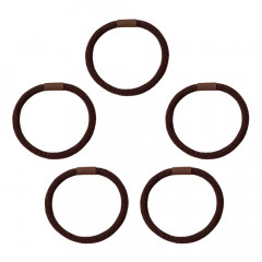 SOHO Amelie Haargummis Dunkelbraun резинки для волос Амели