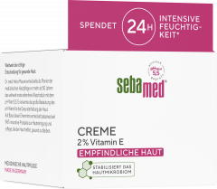 SEBAMED Creme 2% Vitamin E, 75 ml, Себамед Универсальный крем с витамином E 2%, защита и увлажнение, 75 мл