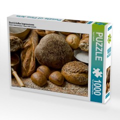 CALVENDO Puzzle CALVENDO Puzzle Brot  Kaffee Impressionen Пазл CALVENDO Puzzle Bread Coffee Impressions