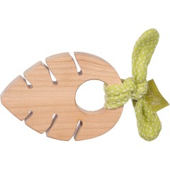 sigikid Holzgreifling Blatt Green (39091) Деревянная хватательная игрушка Leaf Green (39091)