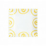 Gmundner Keramik Gmundner Keramik Gelbgeflammt Snackschale 11x11x2,8 cm Миска для закусок Gmundner керамическая с желтым пламенем 11x11x2,8 см