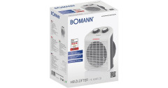 Bomann Bomann HL 6040 CB, Heizlufter weiss/grau weiss/grau Bomann HL 6040 CB, тепловентилятор белый/серый