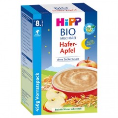 HiPP Bio-Milchbrei Gute Nacht Hafer-Apfel (450g) HiPP органическая молочная каша Спокойной ночи овес яблоко 