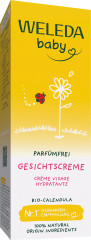 WELEDA Calendula Gesichtscreme parfuemfrei, 50 ml, Детский крем для лица с календулой и миндальным маслом без отдушки, 50 мл
