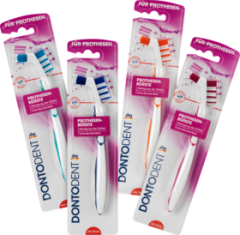 DONTODENT Gebissreiniger-Bürste Донтодент Щетка для чистки зубных протезов, 1шт