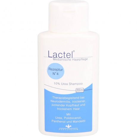 Fontapharm LACTEL Nr.4 Shampoo gegen trock.jucken.Kopfhaut Шампунь LACTEL №4 против сухости и зуда кожи головы