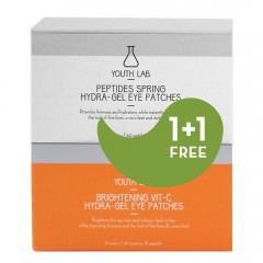 YOUTH LAB. Peptides Spring Hydra Gel Eye Patches  Гелевые патчи для глаз Peptides Spring Hydra