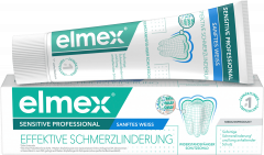 elmex Zahnpasta Sensitive Professional Sanftes Weiss, 75 ml, Зубная паста Sensitive Professional Sanftes Weiss с аргинином для чувствительных зубов и мягкого удаления окрашиваний, 75 мл