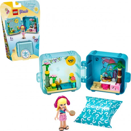 LEGO Friends Magische Wurfel 41411 Stephanies Sommer Wurfel - Strandparty ЛЕГО Летняя игровая шкатулка Стефани