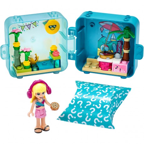 LEGO Friends Magische Wurfel 41411 Stephanies Sommer Wurfel - Strandparty ЛЕГО Летняя игровая шкатулка Стефани