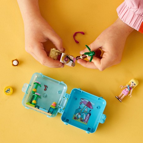 LEGO Friends Magische Wurfel 41411 Stephanies Sommer Wurfel - Strandparty ЛЕГО Летняя игровая шкатулка Стефани