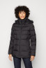 Tommy Hilfiger GLOBAL STRIPE  Down coat black GLOBAL STRIPE Пуховое пальто черный