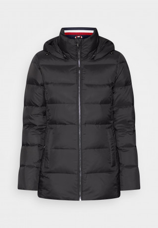 Tommy Hilfiger GLOBAL STRIPE  Down coat black GLOBAL STRIPE Пуховое пальто черный