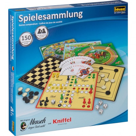 Idena Spielesammlung 150 Spielmoglichkeiten Коллекция игр 150 способов играть