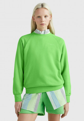 Tommy Hilfiger 1985 MINI CORP LOGO Sweatshirt spring lime ЛОГОТИП MINI CORP 1985 – Свитер весенняя известь