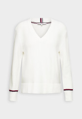 Tommy Hilfiger GLOBAL Jumper ecru ГЛОБАЛ джемперы экрю