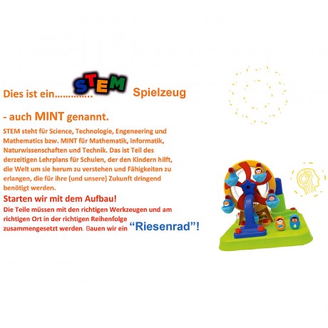 Edu-Toys Elektrischer Riesenrad Bausatz Электрический комплект колеса обозрения