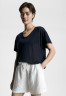 Tommy Hilfiger V NECK RELAXED FIT Basic T-shirt desert sky V NECK RELAXED FIT Базовая футболка небо пустыни