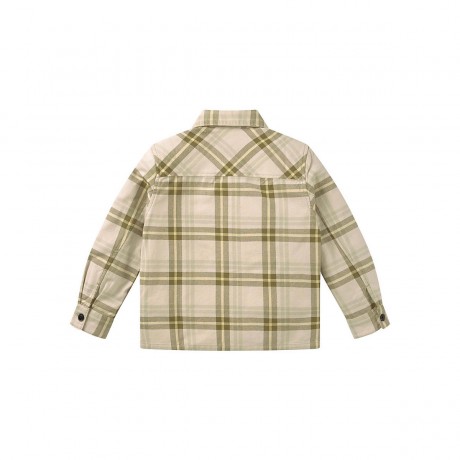 TOM TAILOR Mini Boys Oversize Hemdjacke im Karomuster Outdoorjacken Куртка-рубашка оверсайз Mini Boys в клетку