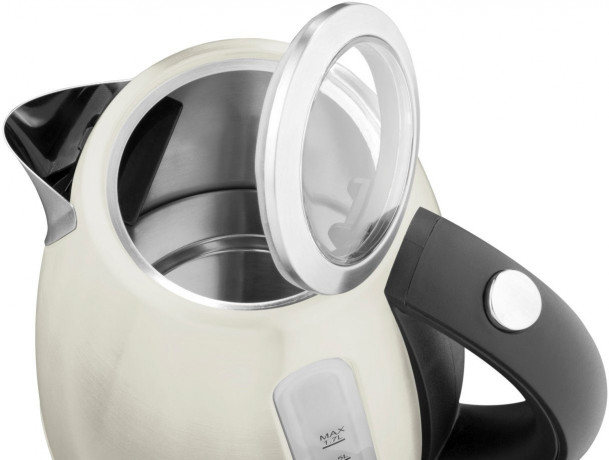 eta eta Wasserkocher ELA ETA859890070, 1,7 l, 2100 W, in Beige aus Edelstahl  чайник ETA ELA ETA859890070, 1,7 л, 2100 Вт, бежевого цвета, из нержавеющей стали.