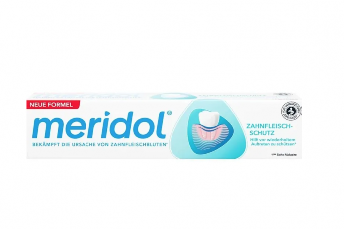 Meridol Zahnpaste Zahnfleischbluten, Meridol Зубная паста 75 мл против воспаления дёсен и кровоточивости, эффективная защита и уход, 1400 ppm
