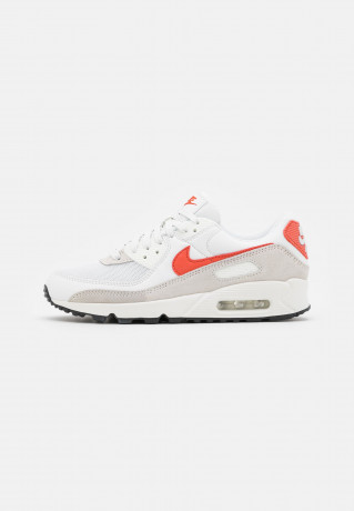 Nike Sportswear AIR MAX 90 Sneaker low summit white/mantra orange/black AIR MAX 90 низкие кроссовки женские вершина белый/мантра оранжевый/черный