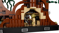 Lego Jedi Training auf Dagobah – Diorama Обучение джедаев на Дагоба — диорама