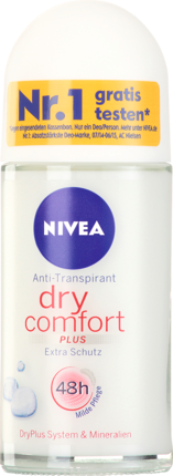 NIVEA Дезодорант Roll-on Dry Comfort, 50 мл