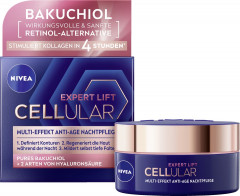 NIVEA Expert Lift Cellular Multi-Effekt Anti-Age Nachtpflege, 50 ml, Нивеа ночной крем гиалуроновая кислота, пантенол, масло ши anti-age 50 мл