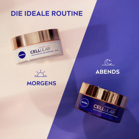 NIVEA Expert Lift Cellular Multi-Effekt Anti-Age Nachtpflege, 50 ml, Нивеа ночной крем гиалуроновая кислота, пантенол, масло ши anti-age 50 мл