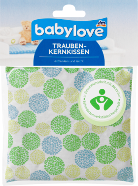 babylove Подушка из виноградных косточек, 1 шт
