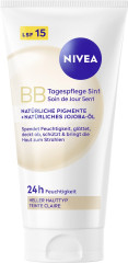 NIVEA BB Tagespflege 5in1 Heller Hauttyp LSF 15, 50 ml, Нивеа BB крем для лица 5 в 1, SPF 15, для светлого тона кожи, выравнивание и увлажнение, 50 мл