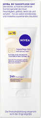 NIVEA BB Tagespflege 5in1 Heller Hauttyp LSF 15, 50 ml, Нивеа BB крем для лица 5 в 1, SPF 15, для светлого тона кожи, выравнивание и увлажнение, 50 мл