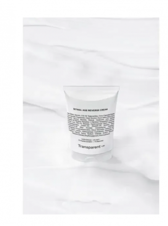 Transparent Lab Retinal Age Reverse Cream 50ml, Крем для лица с ретинолом  антивозрастной, от морщин, с пептидами, бакучиолом и гиалуроновой кислотой, 50 мл