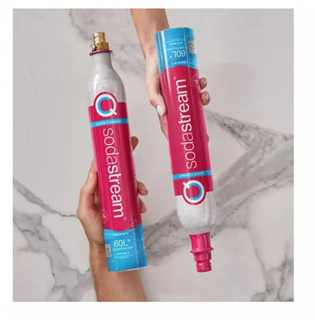 SodaStream Art Standart Pack Аппарат для газирования воды белый с золотом (Германия), 1 л, с CO баллоном Quick Connect и бутылкой, сифон для газированной воды, White Gold