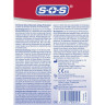 SOS Sterile Silikon Wundschutz-Auflage Professional, 2 Stuck, SOS Стерильная силиконовая раневая накладка Professional, атравматичная, 2 шт.